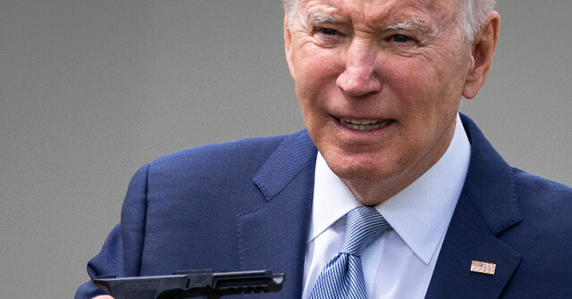 Biden: I’ll Consider Further Unilateral Action on Guns, Can’t Believe Trump Said ‘No One’s Going to Touch Your Guns’