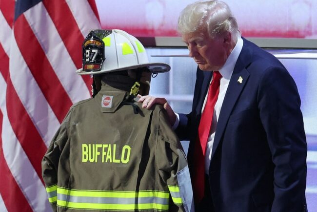 Trump pays emotional tribute to Corey Comperatore during RNC speech: ‘Spirit that forged America’