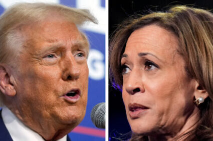 Poll: Donald Trump Leading Kamala Harris Nationally by Three Points