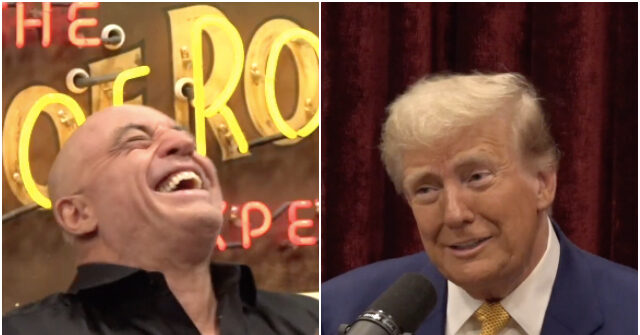 Joe Rogan, Trump Roast Kamala Abandoning Her Left-Wing Policies and Stealing Trump’s: ‘I’m Gonna Send Her a MAGA Cap’