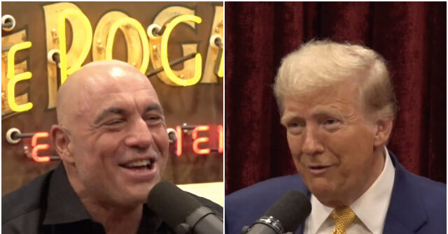 Trump Appears on ‘Joe Rogan Experience’ for Three-Hour Marathon Interview: ‘Could You Imagine Kamala Doing This?’