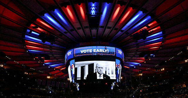 Rallygoers Wave Phones as Jon Kahn’s Hit Song ‘Fighter’ Plays During Trump’s Madison Square Garden Rally