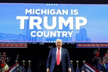 Donald Trump Wins Michigan, Completes Red Wall in Rust Belt