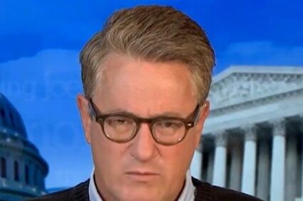 MSNBC’s Scarborough: Trump ‘Standing Alone’ in Blaming Ukraine