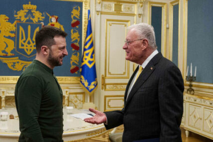 Zelensky Praises ‘Productive Meeting’ with Trump Envoy Keith Kellogg